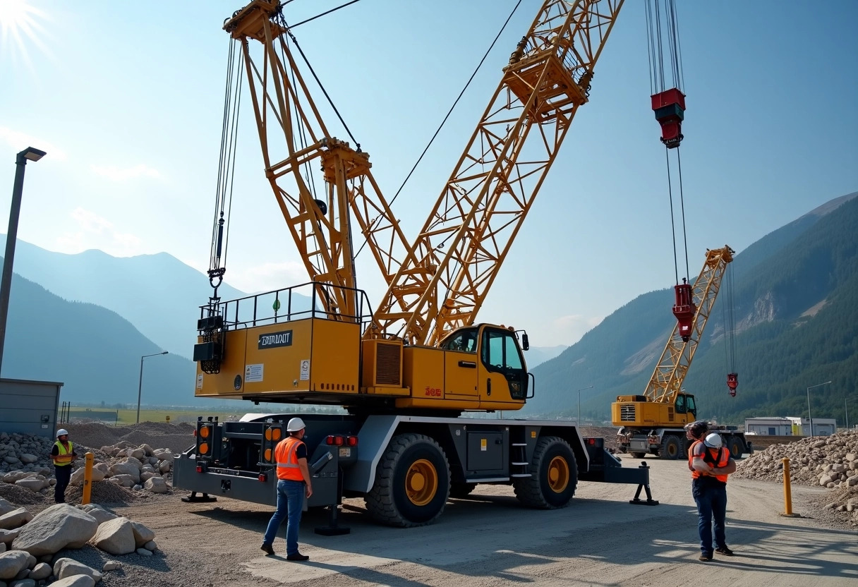 grue hydraulique